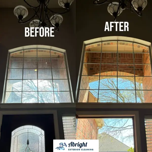 Large Entryway Window Washing